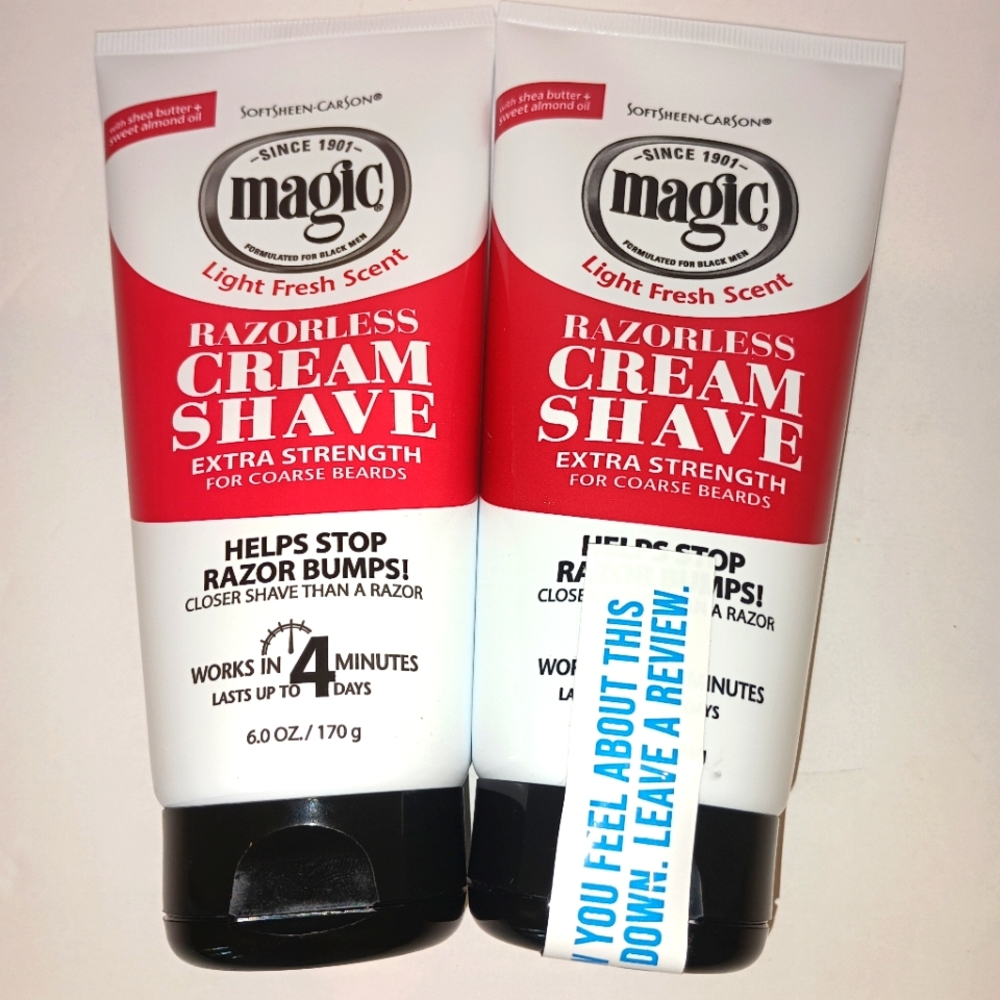 2 Magic Razorless Cream Shave